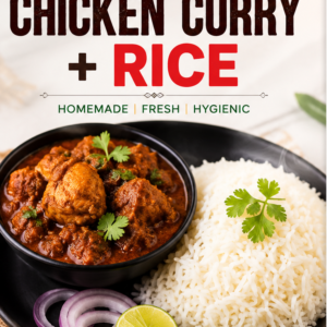 Chicken Curry + Rice